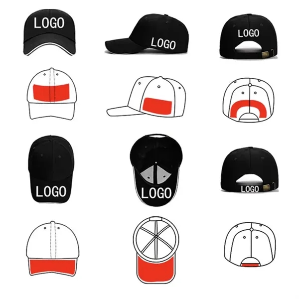Premium Summer Volunteer Sun Hat with Custom Logo - Premium Summer Volunteer Sun Hat with Custom Logo - Image 4 of 4