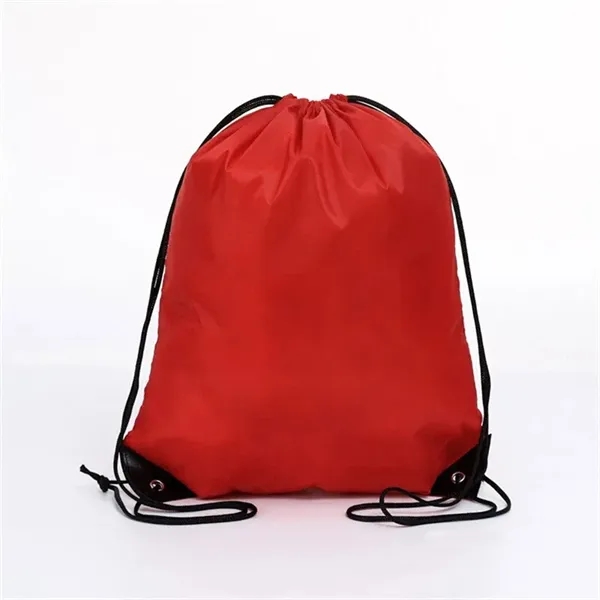 Portable Drawstring Gym Backpack Travel Riding Sports Bag - Portable Drawstring Gym Backpack Travel Riding Sports Bag - Image 7 of 8