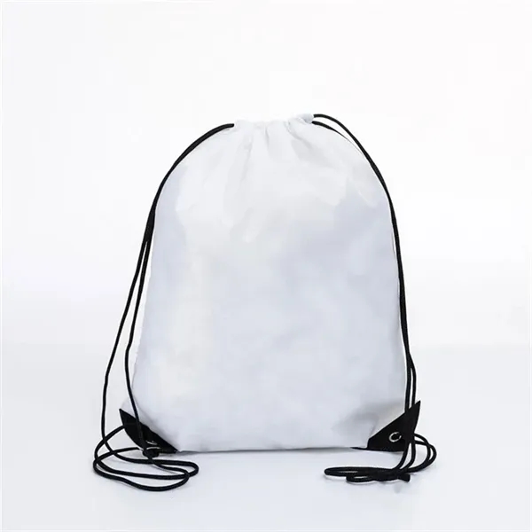 Portable Drawstring Gym Backpack Travel Riding Sports Bag - Portable Drawstring Gym Backpack Travel Riding Sports Bag - Image 8 of 8