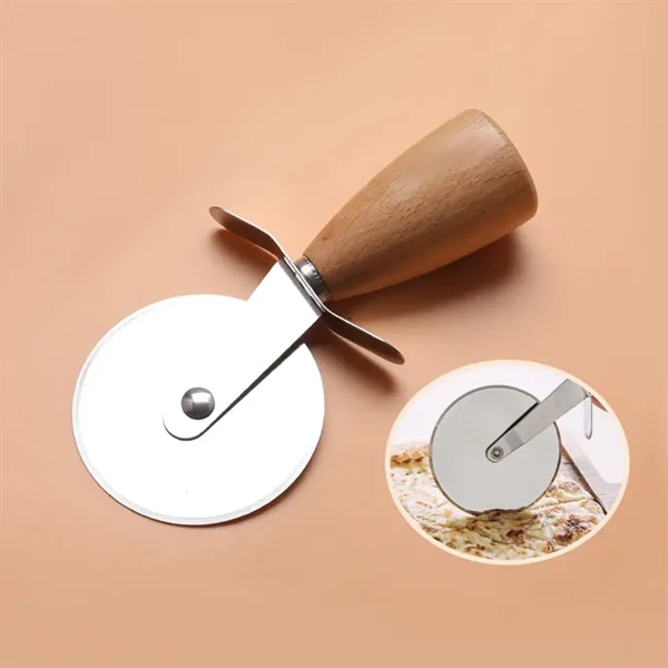 Mini children's kitchenware pizza cutter