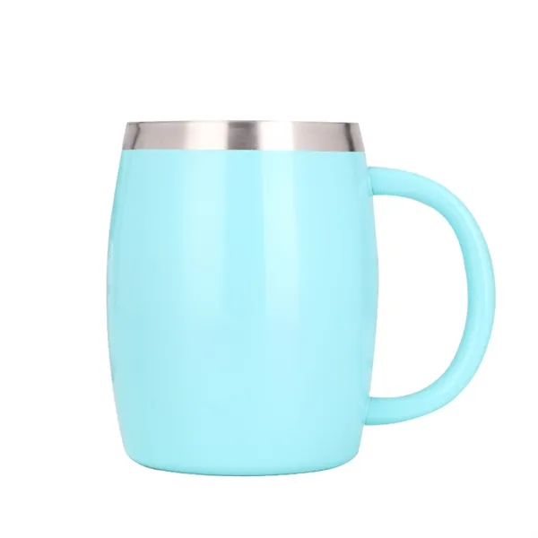 Stainless Steel Coffee Mug with Lid 14 Oz - Stainless Steel Coffee Mug with Lid 14 Oz - Image 4 of 6