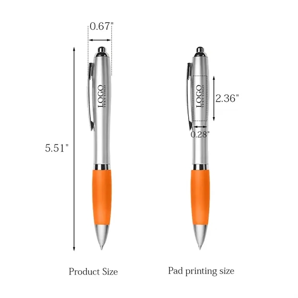 Satin Click Pen - Satin Click Pen - Image 2 of 10