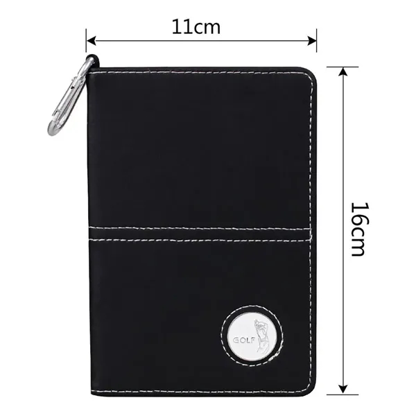 Portable Golf Scorecard Holder with Pen Slot - Portable Golf Scorecard Holder with Pen Slot - Image 3 of 5