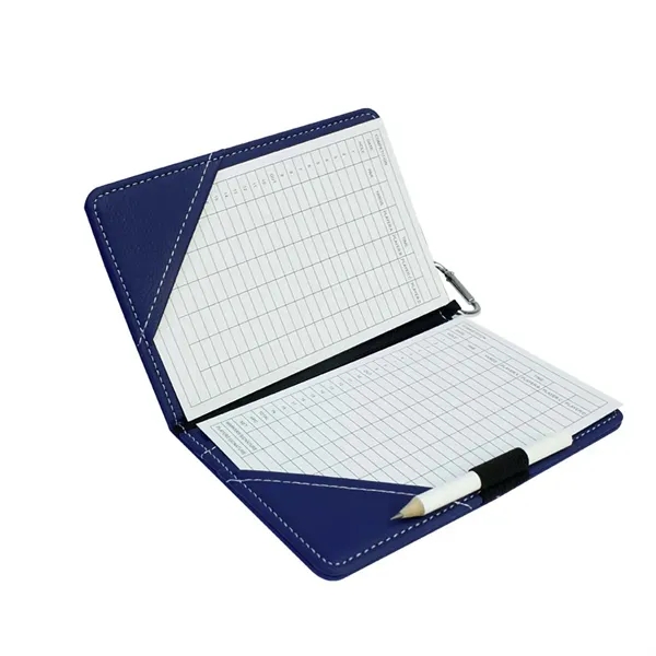 Portable Golf Scorecard Holder with Pen Slot - Portable Golf Scorecard Holder with Pen Slot - Image 4 of 5