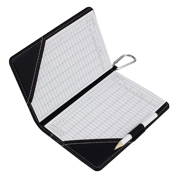 Portable Golf Scorecard Holder with Pen Slot - Portable Golf Scorecard Holder with Pen Slot - Image 5 of 5