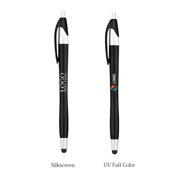Custom Matte Color Stylus Ballpoint Pen - Custom Matte Color Stylus Ballpoint Pen - Image 3 of 9