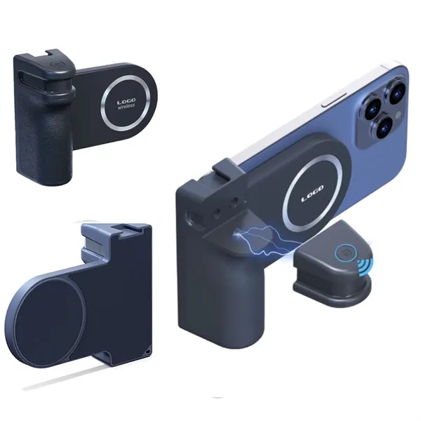 Magnetic Wireless Camera Grip Mount for Phone - Magnetic Wireless Camera Grip Mount for Phone - Image 0 of 6