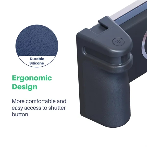 Magnetic Wireless Camera Grip Mount for Phone - Magnetic Wireless Camera Grip Mount for Phone - Image 4 of 6