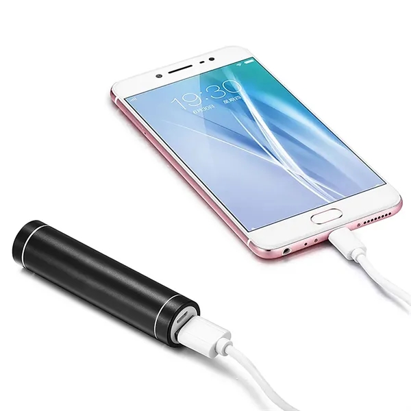 2,600 mAh Mini Portable Aluminum Power Bank Charger - 2,600 mAh Mini Portable Aluminum Power Bank Charger - Image 5 of 5