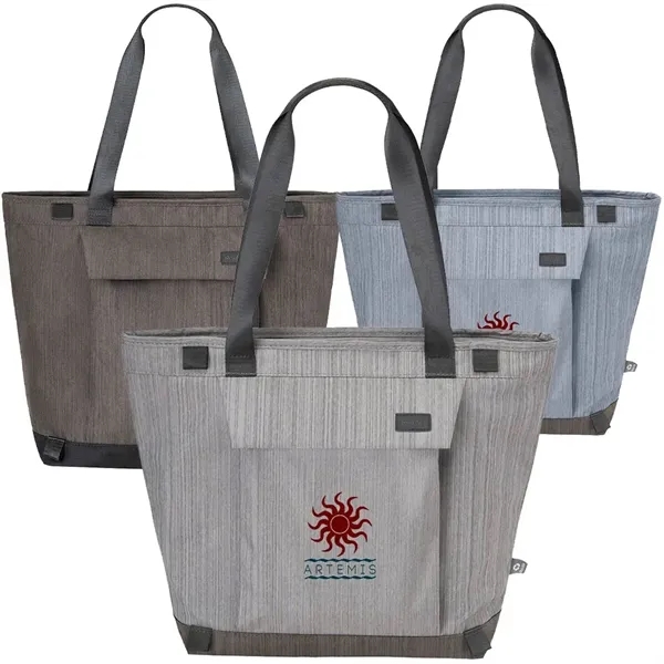 RejuVe ELEMENT Recycled Heather Business Tote Bag - RejuVe ELEMENT Recycled Heather Business Tote Bag - Image 0 of 5