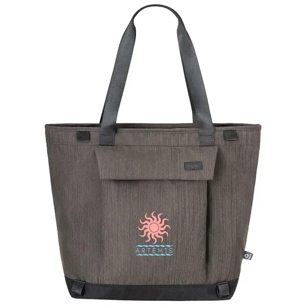 RejuVe ELEMENT Recycled Heather Business Tote Bag - RejuVe ELEMENT Recycled Heather Business Tote Bag - Image 3 of 5