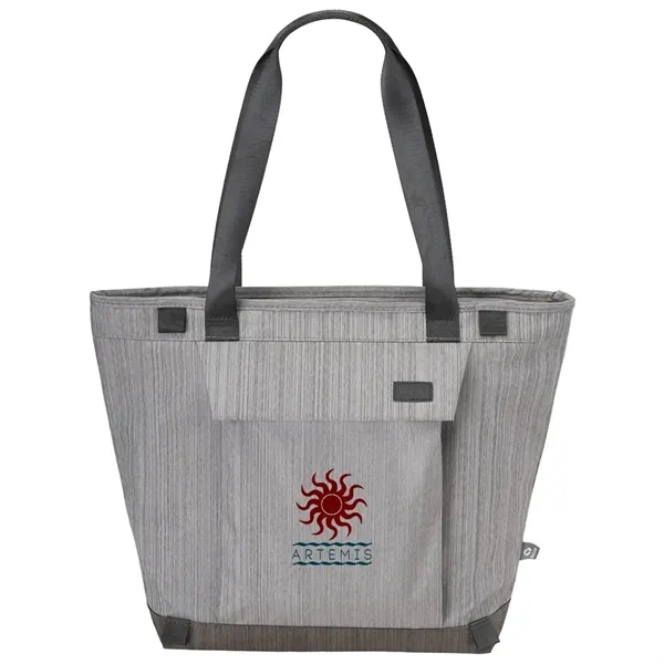 RejuVe ELEMENT Recycled Heather Business Tote Bag - RejuVe ELEMENT Recycled Heather Business Tote Bag - Image 4 of 5