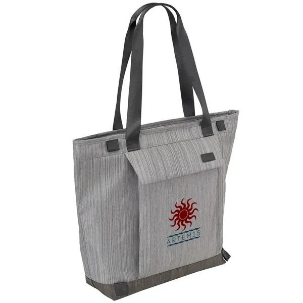 RejuVe ELEMENT Recycled Heather Business Tote Bag - RejuVe ELEMENT Recycled Heather Business Tote Bag - Image 5 of 5