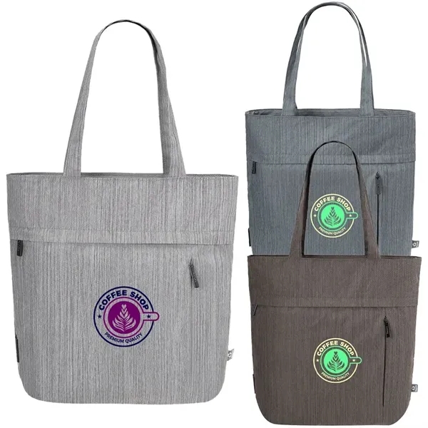 RejuVe MOTO Recycled Executive Commuter Tote Bag - RejuVe MOTO Recycled Executive Commuter Tote Bag - Image 0 of 5