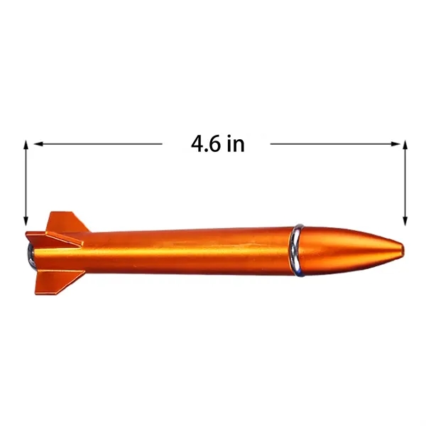 Led Missile Shape Ballpoint Pen - Led Missile Shape Ballpoint Pen - Image 1 of 5