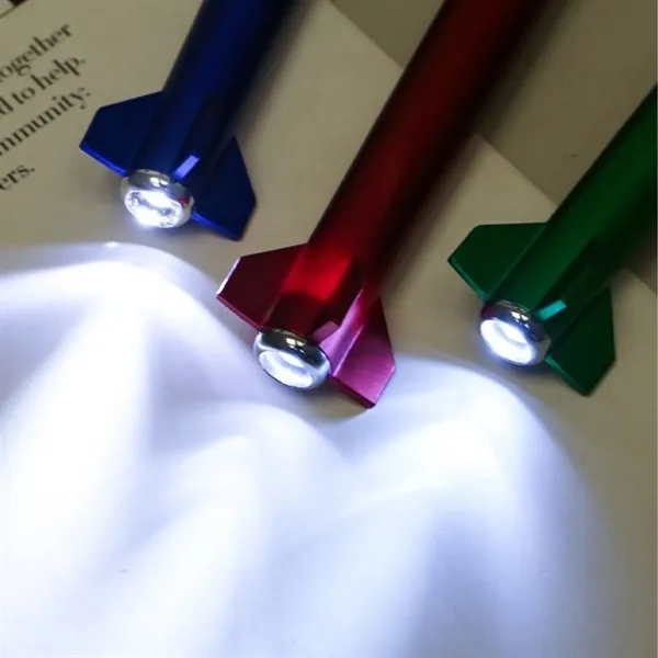 Led Missile Shape Ballpoint Pen - Led Missile Shape Ballpoint Pen - Image 5 of 5