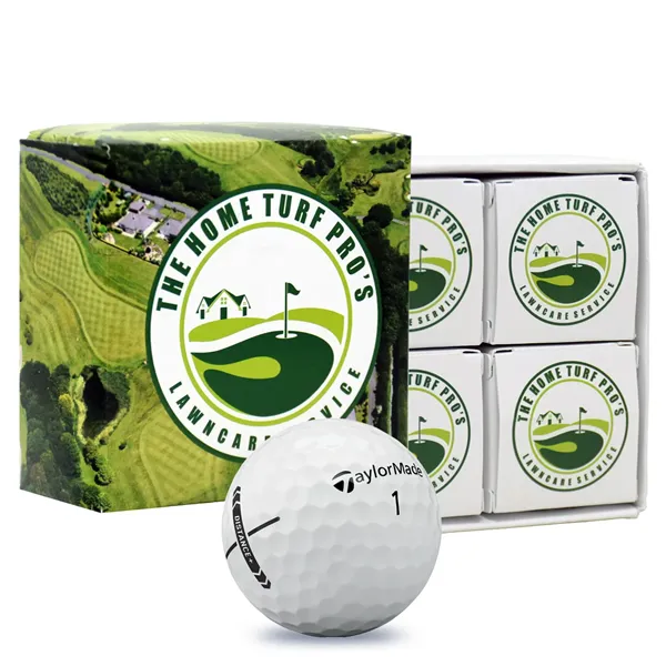 TaylorMade Distance + Golf Balls in Custom Four Ball Box - TaylorMade Distance + Golf Balls in Custom Four Ball Box - Image 0 of 0
