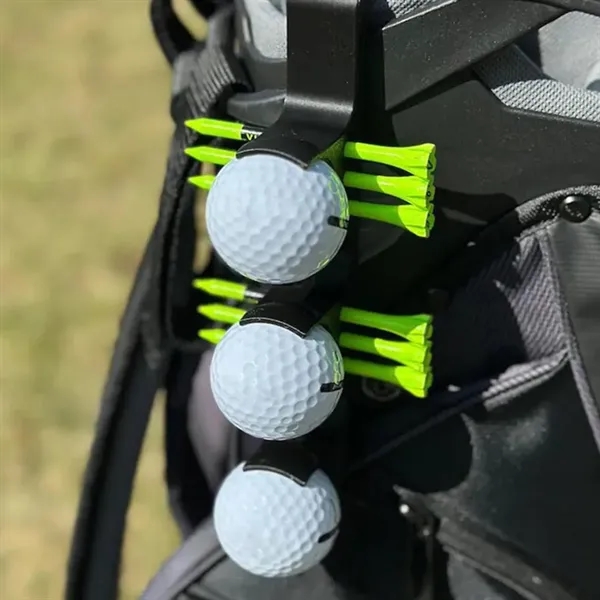 Portable Tee & Ball Storage Organizer Clip - Portable Tee & Ball Storage Organizer Clip - Image 4 of 4