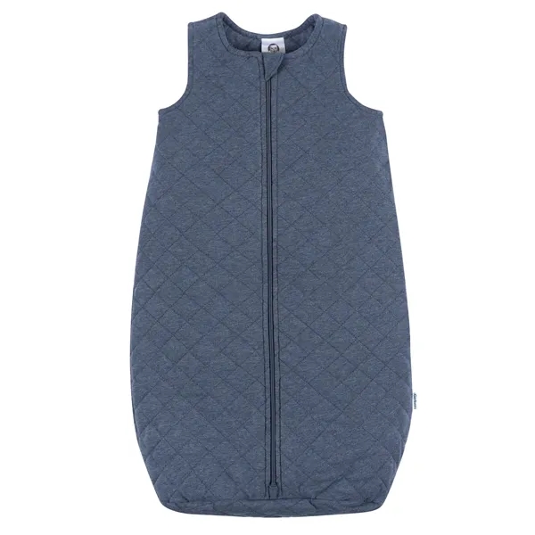 Baby Neutral Heather Quilted Jersey Wearable Blanket - Baby Neutral Heather Quilted Jersey Wearable Blanket - Image 3 of 12