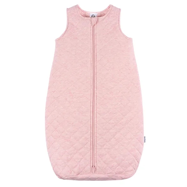 Baby Neutral Heather Quilted Jersey Wearable Blanket - Baby Neutral Heather Quilted Jersey Wearable Blanket - Image 6 of 12
