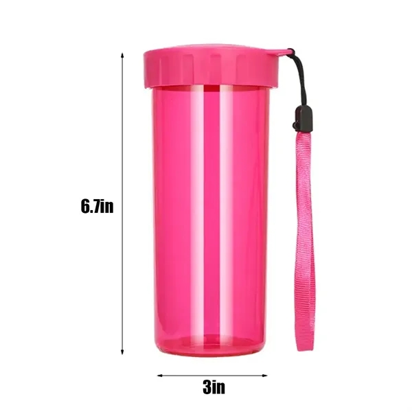Colorful Plastic Water Bottle - Colorful Plastic Water Bottle - Image 1 of 4