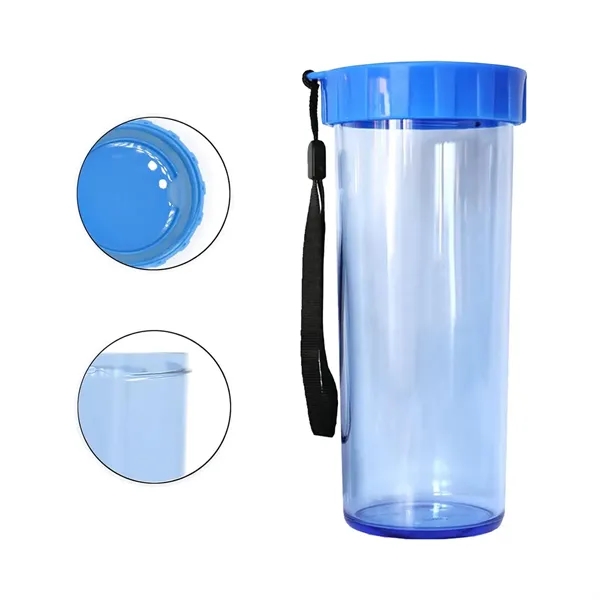 Colorful Plastic Water Bottle - Colorful Plastic Water Bottle - Image 2 of 4