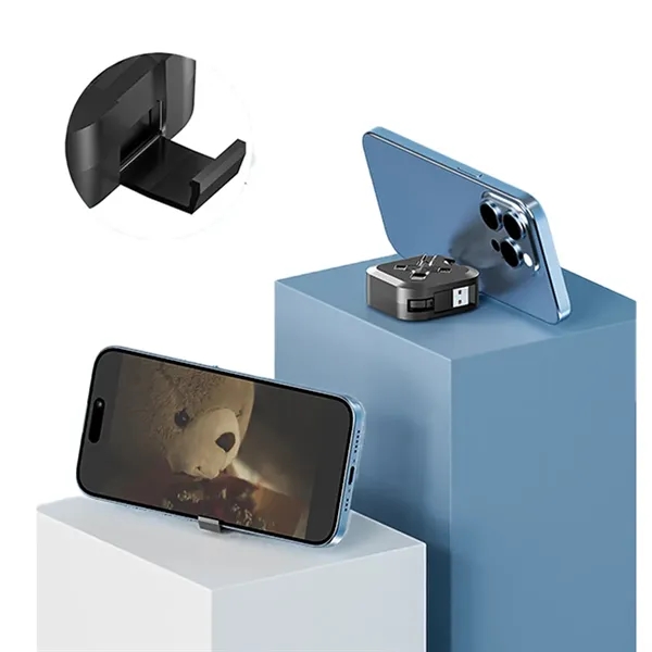 3 In 1 Charger Cable Phone Stand - 3 In 1 Charger Cable Phone Stand - Image 3 of 4