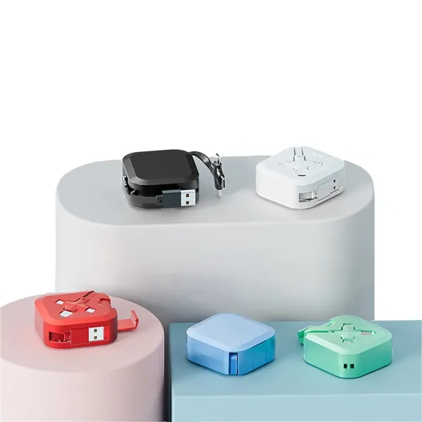 3 In 1 Charger Cable Phone Stand - 3 In 1 Charger Cable Phone Stand - Image 4 of 4