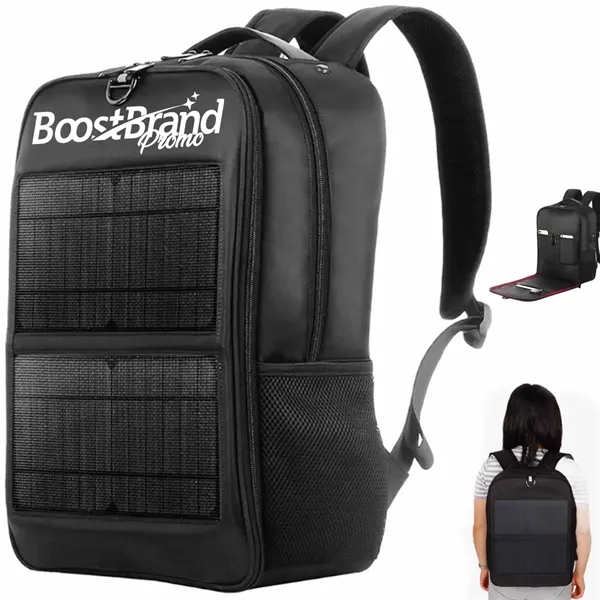 Solar Charging Backpack for Outdoor Travel - Solar Charging Backpack for Outdoor Travel - Image 0 of 5