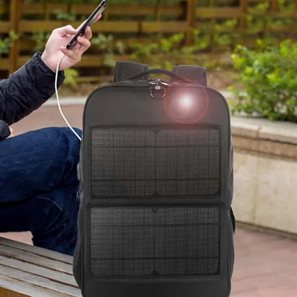 Solar Charging Backpack for Outdoor Travel - Solar Charging Backpack for Outdoor Travel - Image 4 of 5