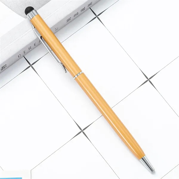 Slim Custom Metal Stylus Ballpoint Pen with 20+ Colors - Slim Custom Metal Stylus Ballpoint Pen with 20+ Colors - Image 19 of 19