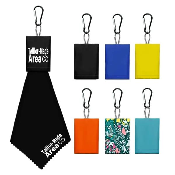 Custom Microfiber Cleaning Camera Lens Glasses Screens Cloth - Custom Microfiber Cleaning Camera Lens Glasses Screens Cloth - Image 0 of 3