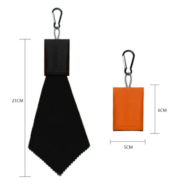 Custom Microfiber Cleaning Camera Lens Glasses Screens Cloth - Custom Microfiber Cleaning Camera Lens Glasses Screens Cloth - Image 1 of 3