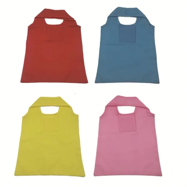 Eco-friendly Reusable Portable Foldable Shopping Grocery Bag - Eco-friendly Reusable Portable Foldable Shopping Grocery Bag - Image 2 of 2