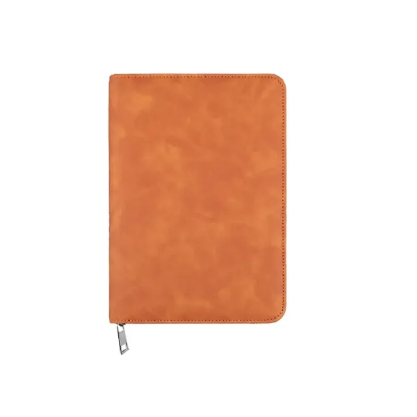 A5 Binder Case PU Leather Portfolio Refillable Notebook - A5 Binder Case PU Leather Portfolio Refillable Notebook - Image 2 of 7