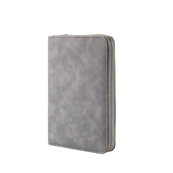 A5 Binder Case PU Leather Portfolio Refillable Notebook - A5 Binder Case PU Leather Portfolio Refillable Notebook - Image 3 of 7