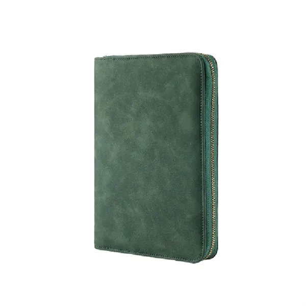 A5 Binder Case PU Leather Portfolio Refillable Notebook - A5 Binder Case PU Leather Portfolio Refillable Notebook - Image 4 of 7