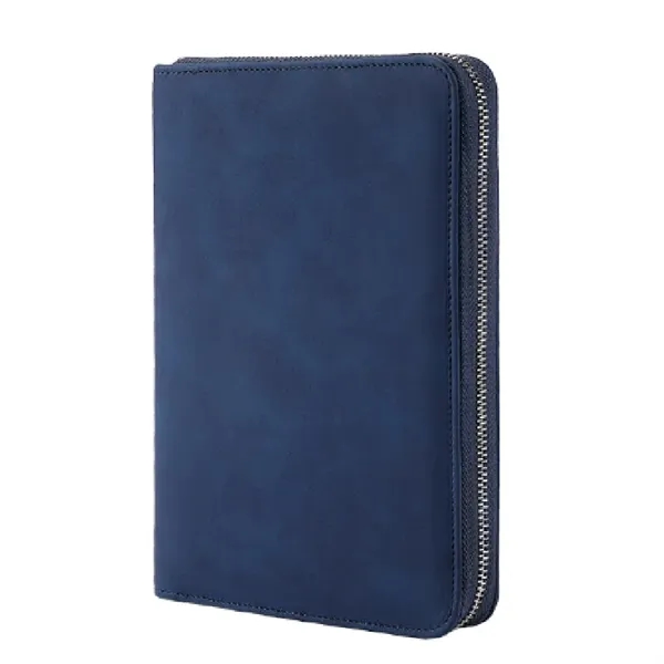 A5 Binder Case PU Leather Portfolio Refillable Notebook - A5 Binder Case PU Leather Portfolio Refillable Notebook - Image 5 of 7