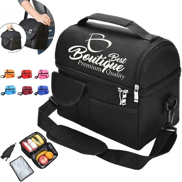 Insulated Lunch Leakproof Cooler Picnic Travel Bags - Insulated Lunch Leakproof Cooler Picnic Travel Bags - Image 0 of 4