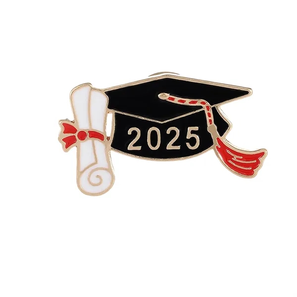 Class of 2025 Graduation Enamel Pins for School Events - Class of 2025 Graduation Enamel Pins for School Events - Image 5 of 8