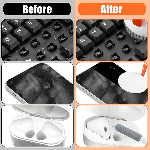 20-in-1 Laptop Phone Screen Cleaner Kit - 20-in-1 Laptop Phone Screen Cleaner Kit - Image 4 of 5