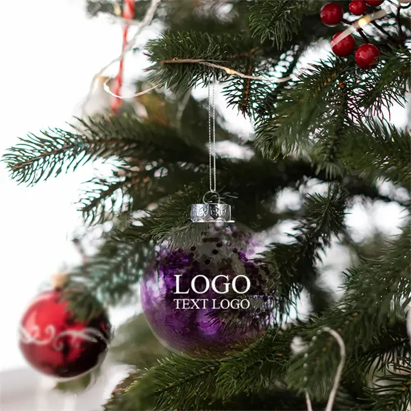 Shatter Resistant Confetti Holiday Ornaments - Shatter Resistant Confetti Holiday Ornaments - Image 0 of 9