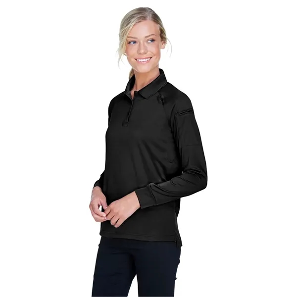 Harriton Women's Advantage Long Sleeve Tactical Polo - Harriton Women's Advantage Long Sleeve Tactical Polo - Image 5 of 49