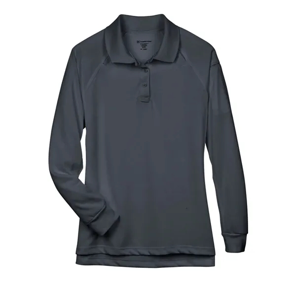 Harriton Women's Advantage Long Sleeve Tactical Polo - Harriton Women's Advantage Long Sleeve Tactical Polo - Image 7 of 49