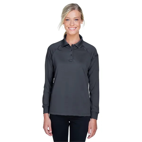 Harriton Women's Advantage Long Sleeve Tactical Polo - Harriton Women's Advantage Long Sleeve Tactical Polo - Image 9 of 49