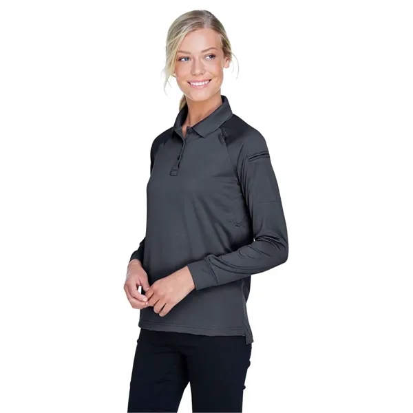 Harriton Women's Advantage Long Sleeve Tactical Polo - Harriton Women's Advantage Long Sleeve Tactical Polo - Image 10 of 49
