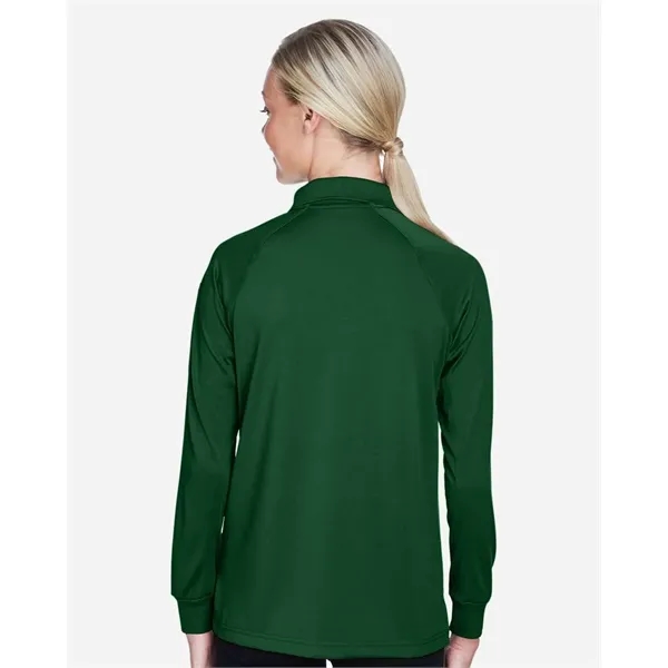 Harriton Women's Advantage Long Sleeve Tactical Polo - Harriton Women's Advantage Long Sleeve Tactical Polo - Image 13 of 49