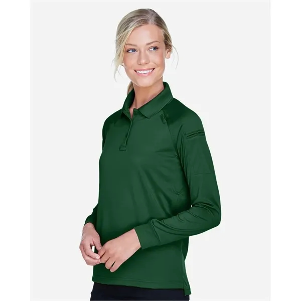 Harriton Women's Advantage Long Sleeve Tactical Polo - Harriton Women's Advantage Long Sleeve Tactical Polo - Image 14 of 49