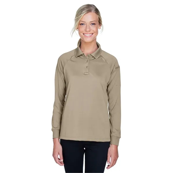 Harriton Women's Advantage Long Sleeve Tactical Polo - Harriton Women's Advantage Long Sleeve Tactical Polo - Image 23 of 49
