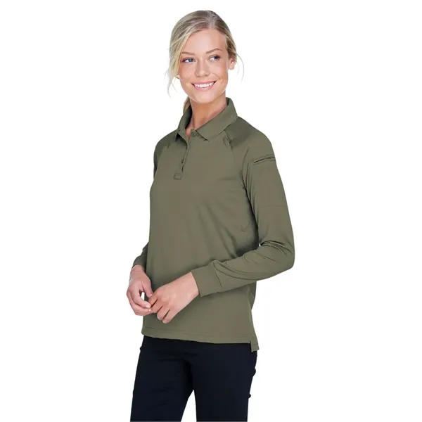 Harriton Women's Advantage Long Sleeve Tactical Polo - Harriton Women's Advantage Long Sleeve Tactical Polo - Image 39 of 49